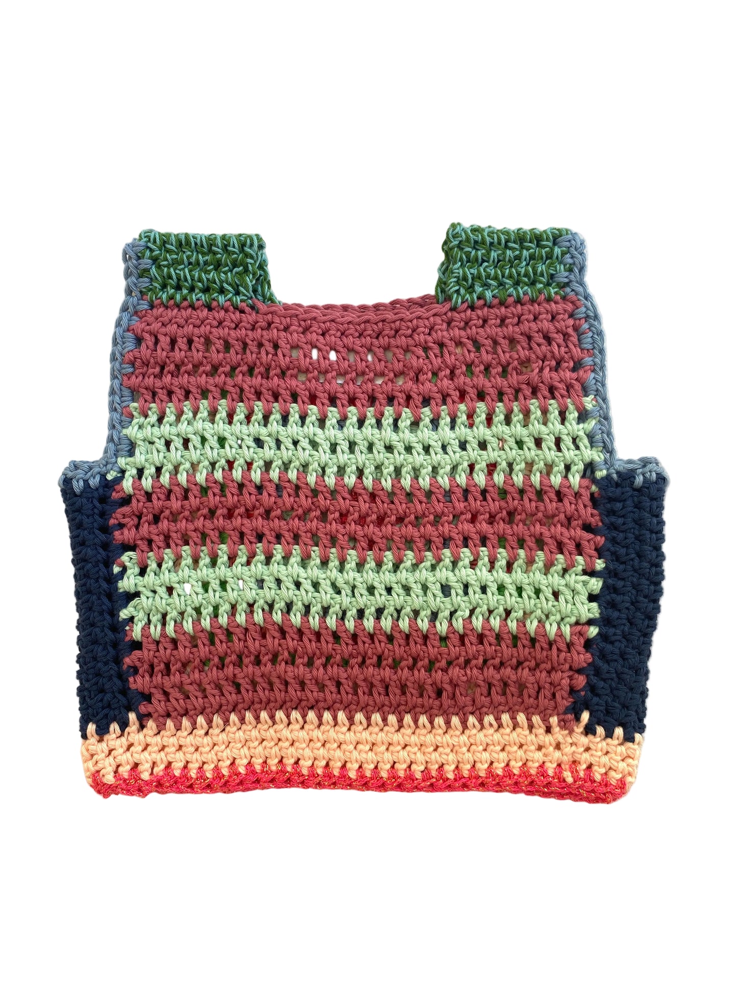 Marvelous Crochet Vest- Ice mix- 4/6T