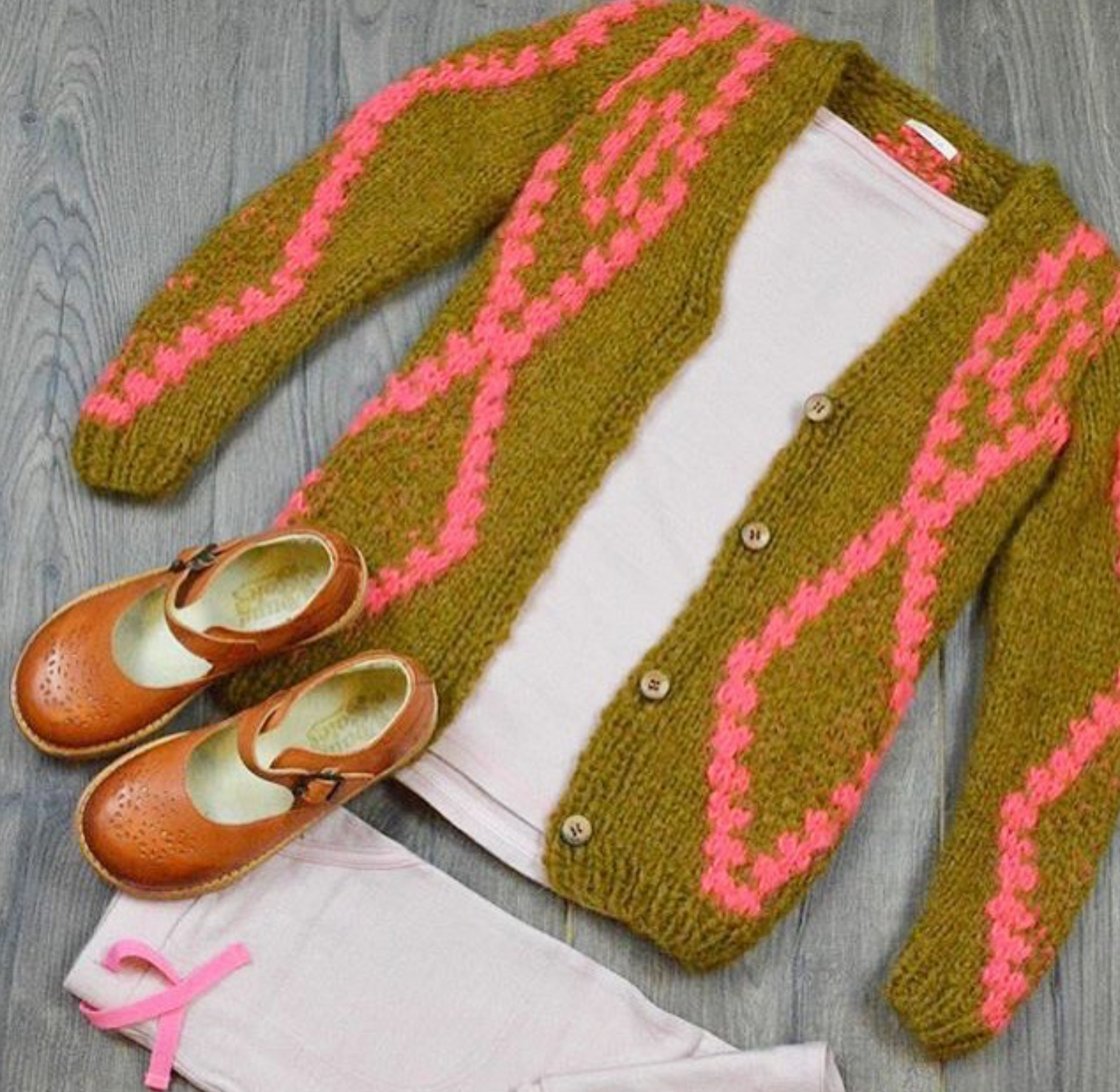 Sweater cardigan Diamonds