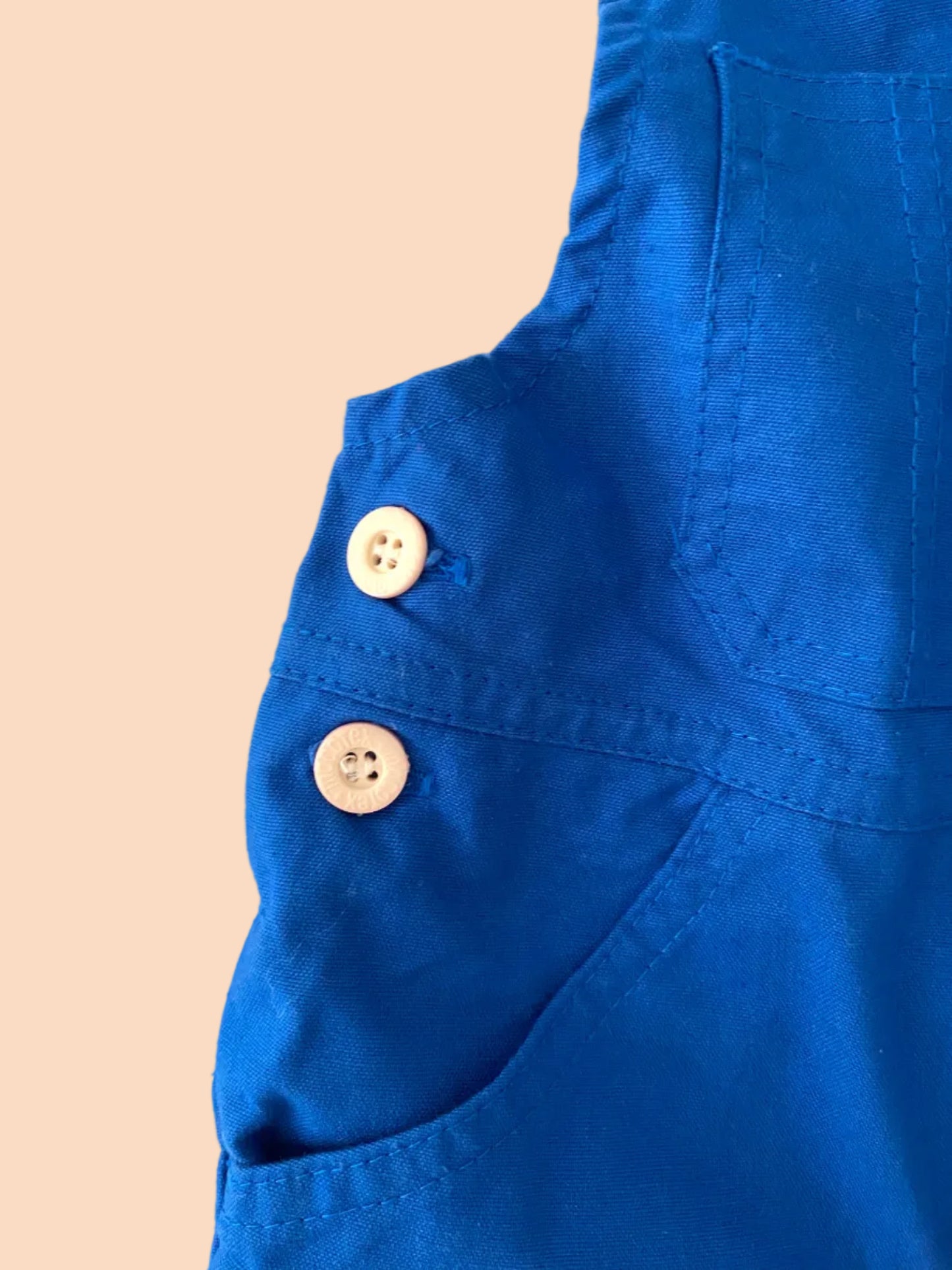 Light blue dungaree- Vintage deadstock