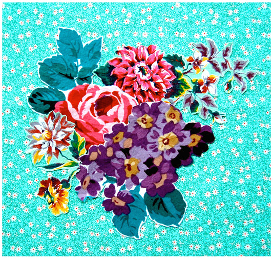 lulaland children's clothing | flowers collage