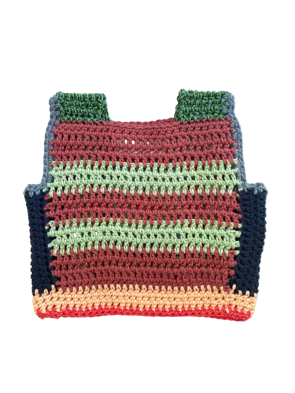 Marvelous Crochet Vest- Ice mix- 4/6T