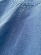 Dark blue midi skirt- Vintage deadstock