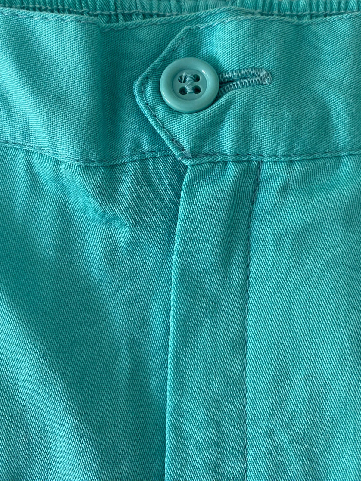 Teal capri pants- Vintage deadstock
