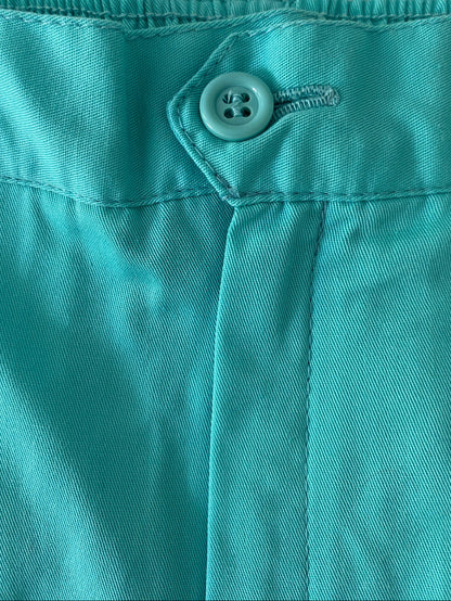 Teal capri pants- Vintage deadstock