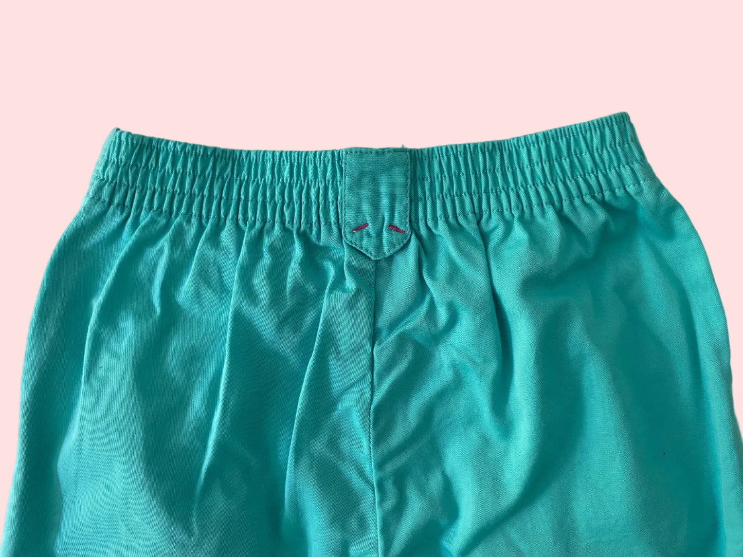 Teal capri pants- Vintage deadstock