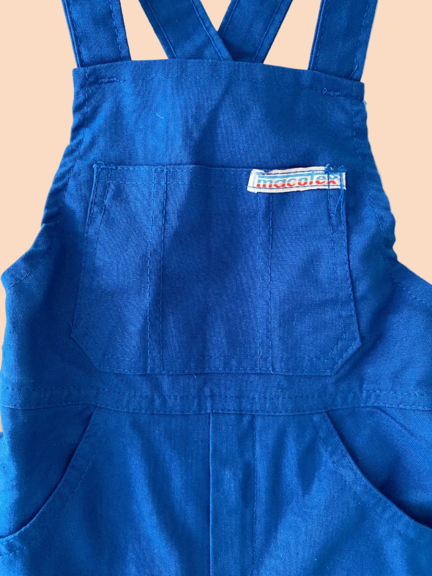 Light blue dungaree- Vintage deadstock