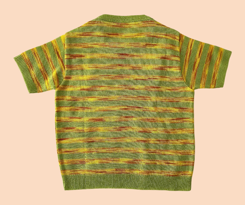 Short sleeve knitted top- Vintage deadstock