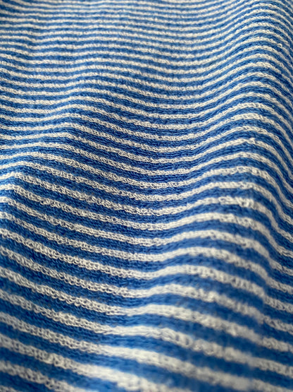 Short sleeve stripped sweatshirt- Vintage deadstock
